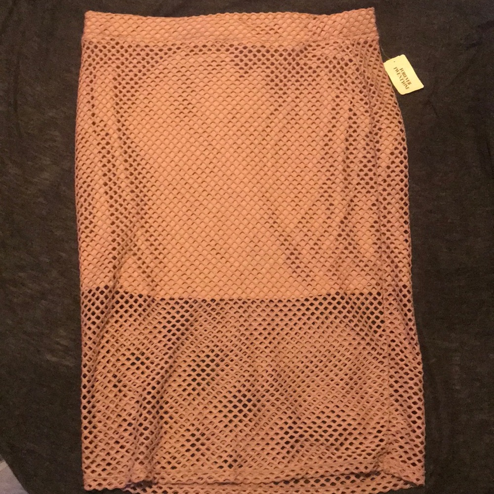 Forever 21 dusty pink skirt